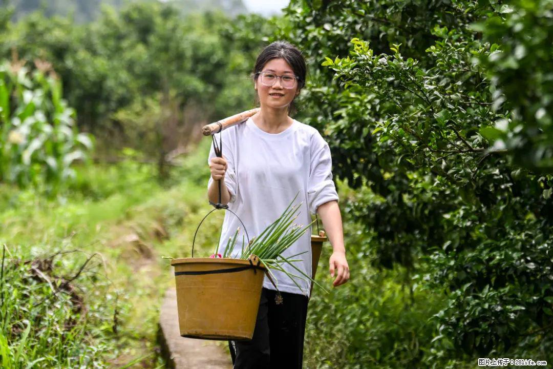 全网追的“扁担女孩”，找了一份暑假工，时薪12元 - 阿坝生活资讯 - 阿坝28生活网 ab.28life.com